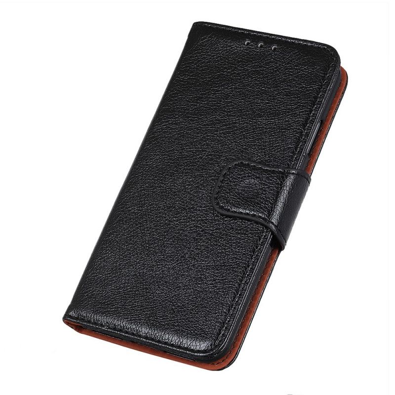 Flip Cover Xiaomi Redmi Note 9S / Note 9 Pro Sort Split Nappalæder