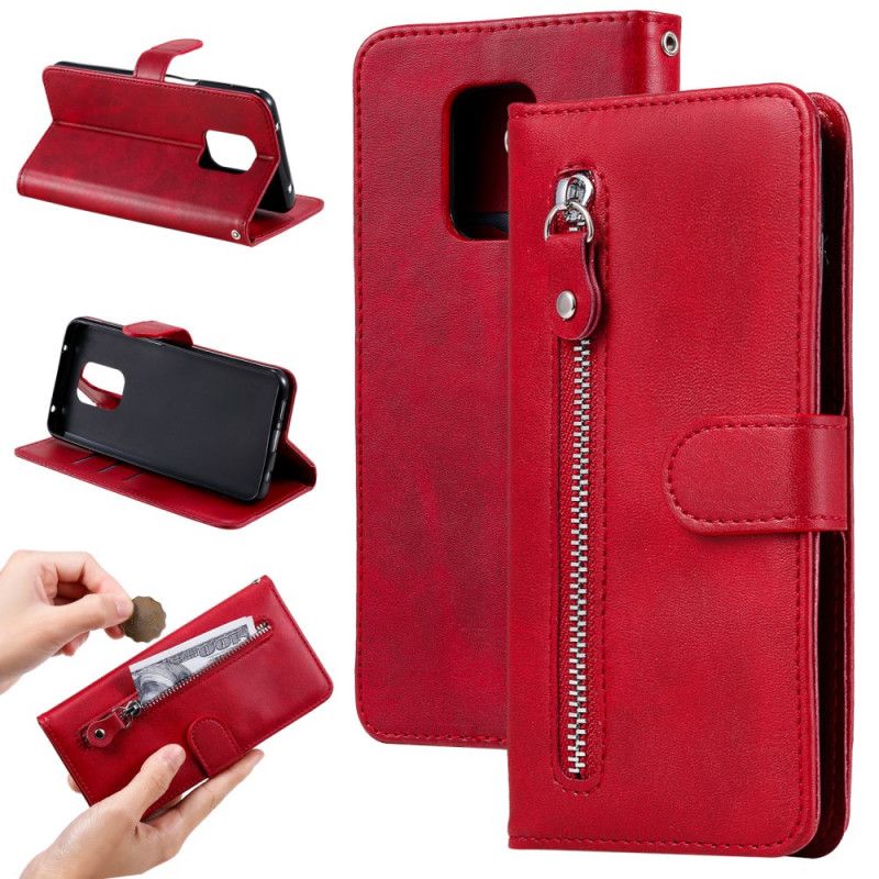 Flip Cover Xiaomi Redmi Note 9S / Note 9 Pro Sort Tegnebog