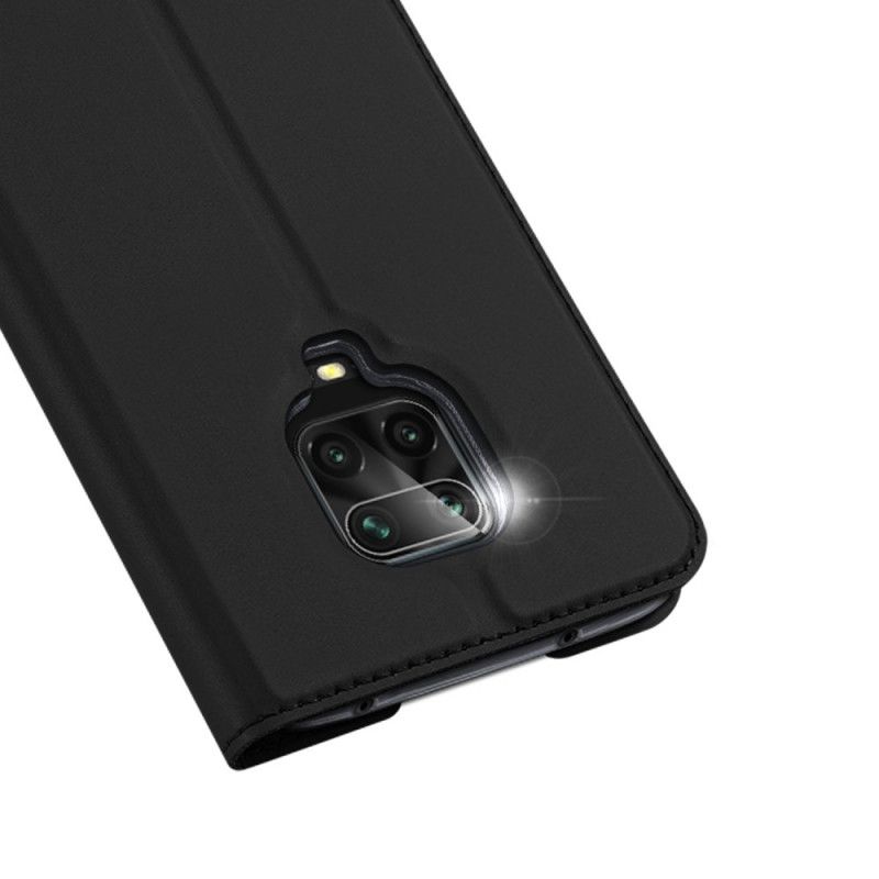 Læder Cover Xiaomi Redmi Note 9S / Note 9 Pro Sort Dux Ducis