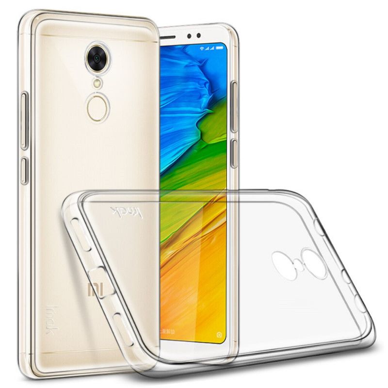 Cover Xiaomi Redmi 5 Imak 0.7 Mm Gennemsigtig