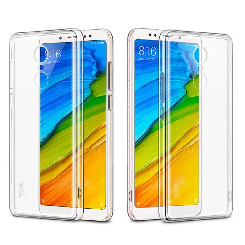 Cover Xiaomi Redmi 5 Imak 0.7 Mm Gennemsigtig