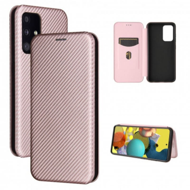 Cover Samsung Galaxy A52 4G / A52 5G / A52s 5G Flip Cover Kulfiber