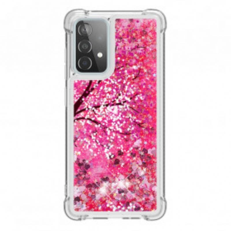 Mobilcover Samsung Galaxy A52 4G / A52 5G / A52s 5G Glitter Træ