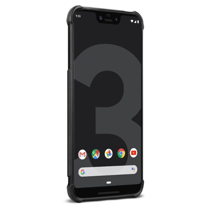 Cover Google Pixel 3 XL Mobilcover Imak Børstet Kulfiber