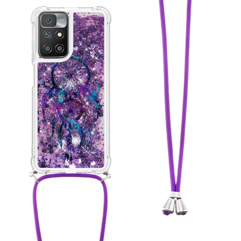 Cover Til Xiaomi Redmi 10 Glitter Drawstring Dream Catcher