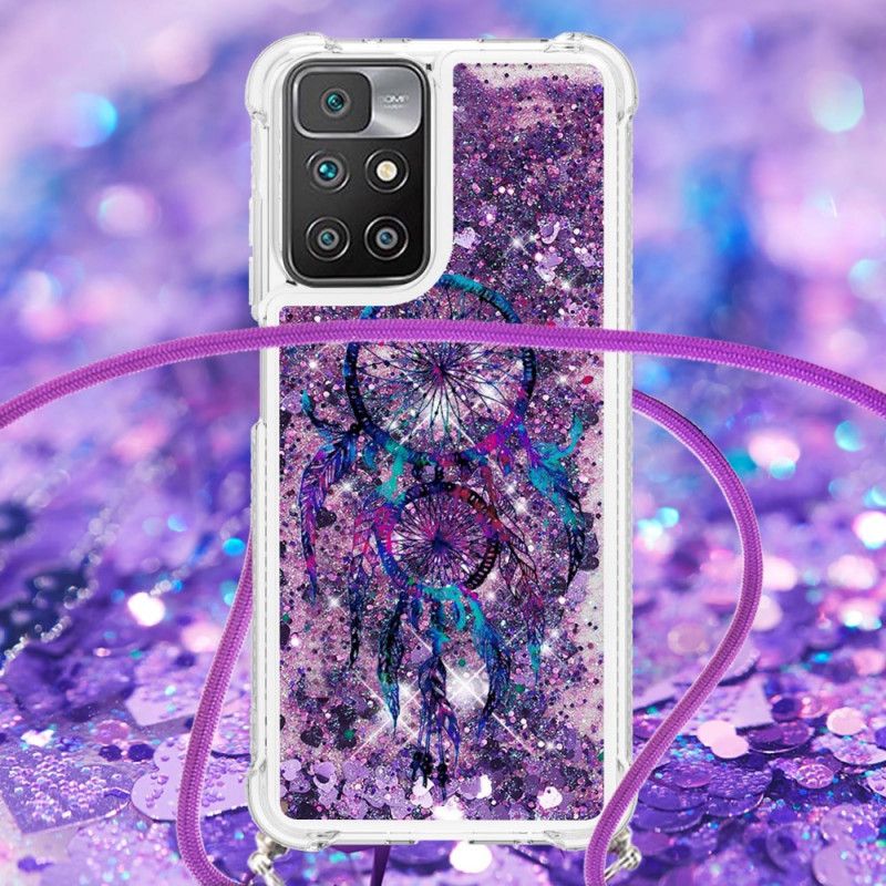 Cover Til Xiaomi Redmi 10 Glitter Drawstring Dream Catcher