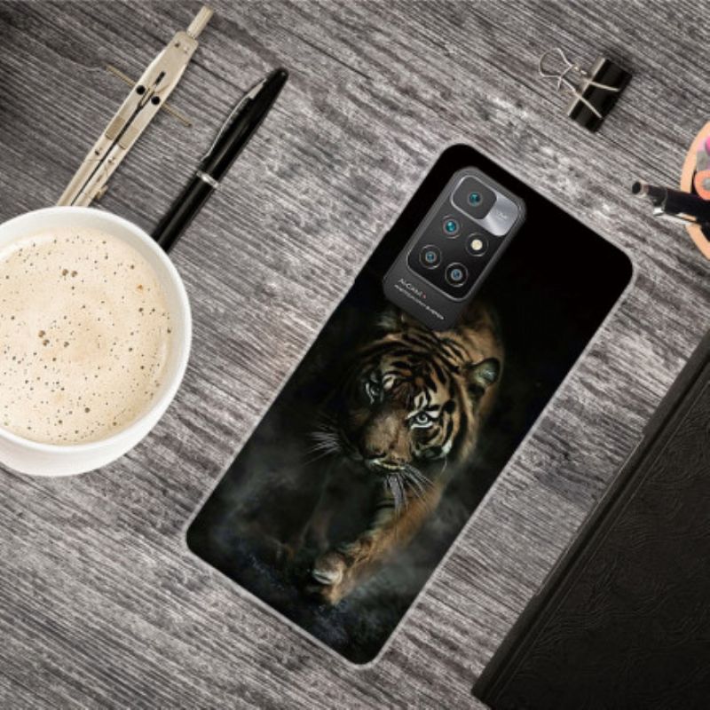 Cover Til Xiaomi Redmi 10 Slange Tiger