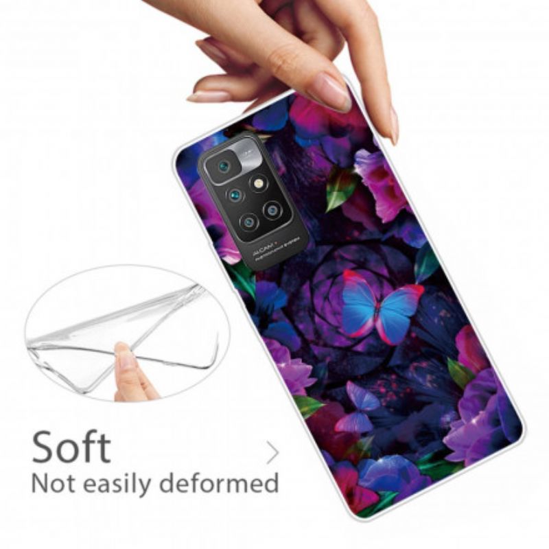 Cover Xiaomi Redmi 10 Butterflies Variation