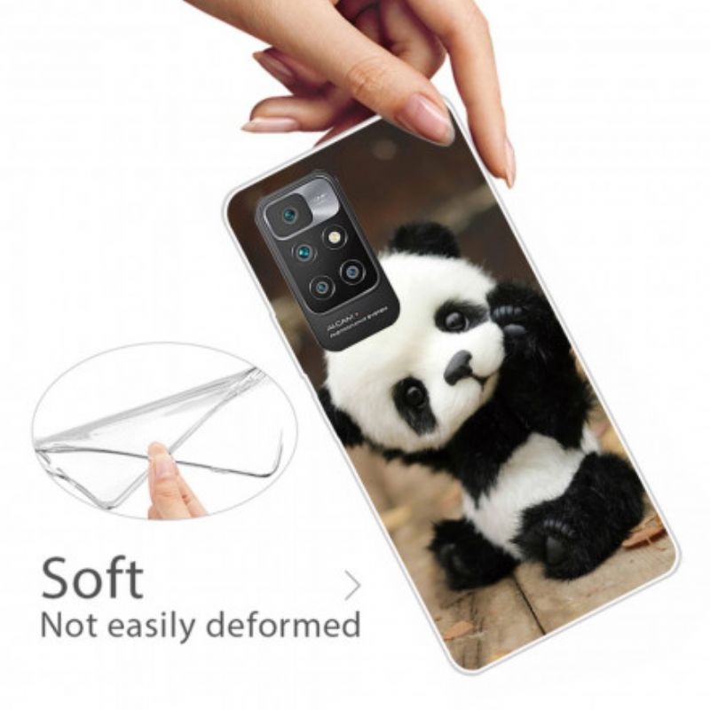 Cover Xiaomi Redmi 10 Fleksibel Panda