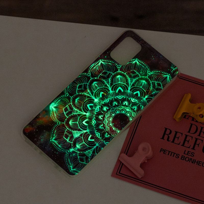 Cover Xiaomi Redmi 10 Fluorescerende Farvet Mandala