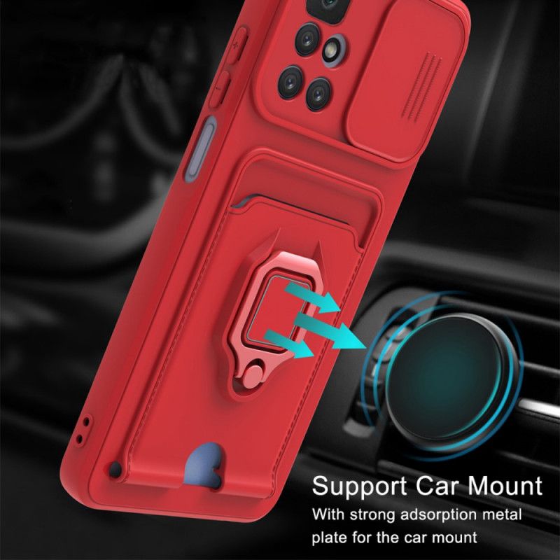 Cover Xiaomi Redmi 10 Multifunktionel Magnetisk