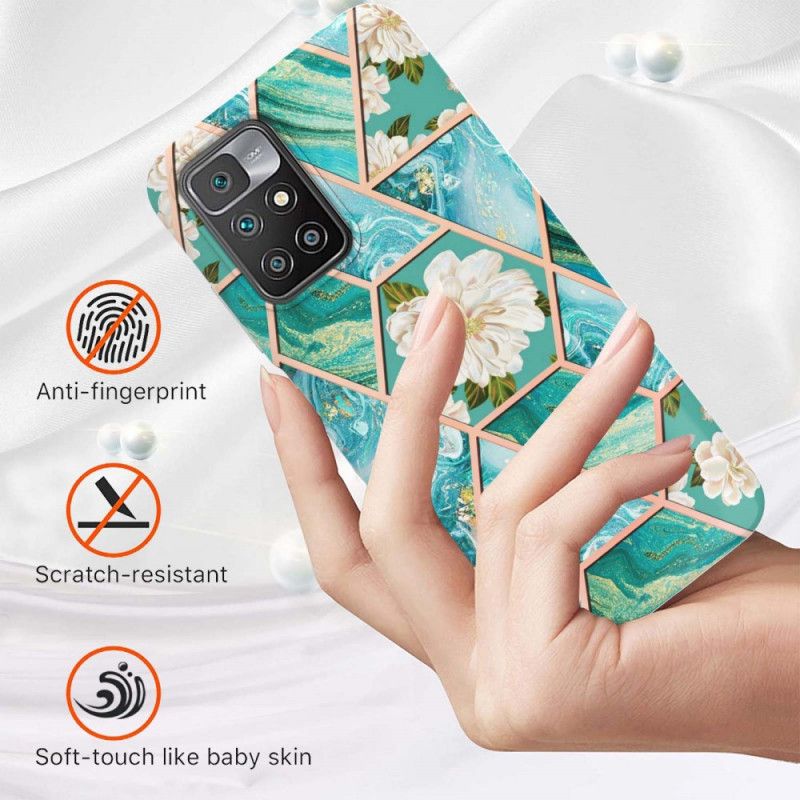 Cover Xiaomi Redmi 10 Telefon Etui Blomster