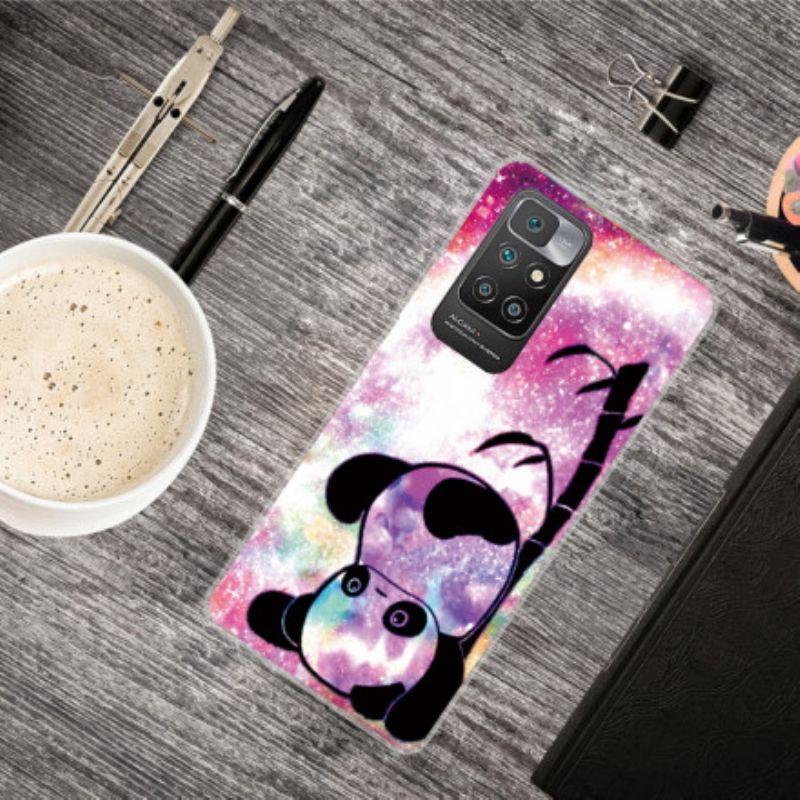 Cover Xiaomi Redmi 10 Telefon Etui Panda Og Bambus