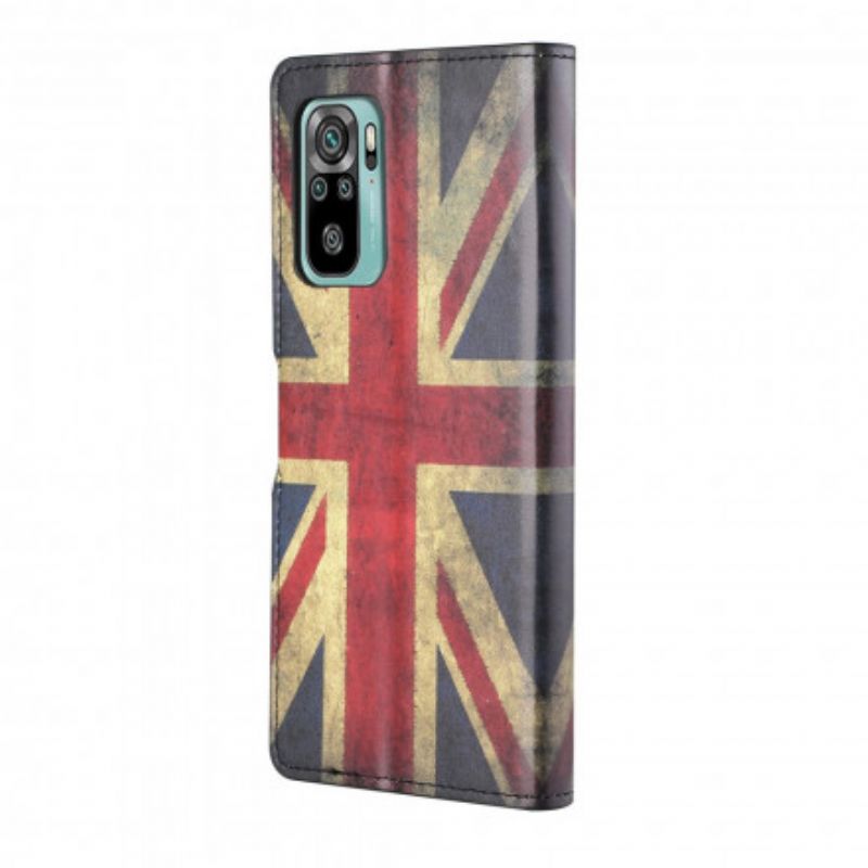 Flip Cover Til Xiaomi Redmi 10 England Flagrem