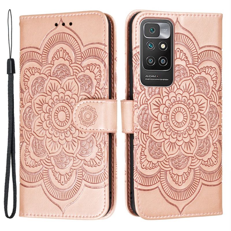 Flip Cover Til Xiaomi Redmi 10 Fuld Mandala