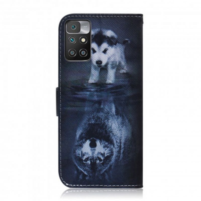 Flip Cover Xiaomi Redmi 10 Ernesto The Wolf