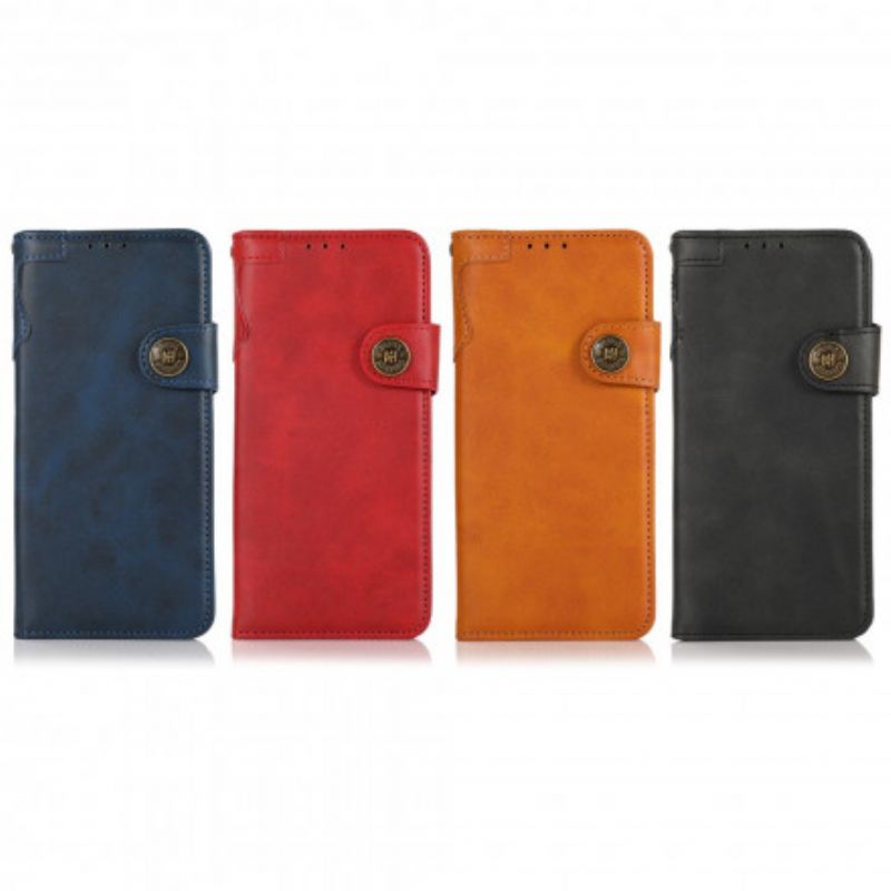 Flip Cover Xiaomi Redmi 10 Magnetisk Knap Khazneh