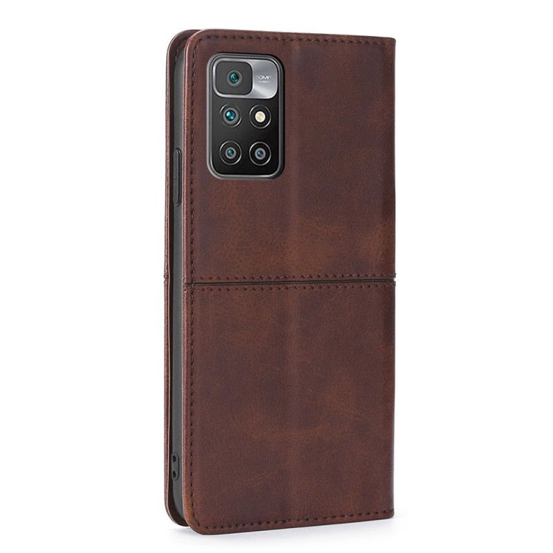 Flip Cover Xiaomi Redmi 10 Style Læder Couture