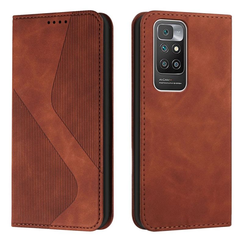 Flip Cover Xiaomi Redmi 10 Style Læder S-design