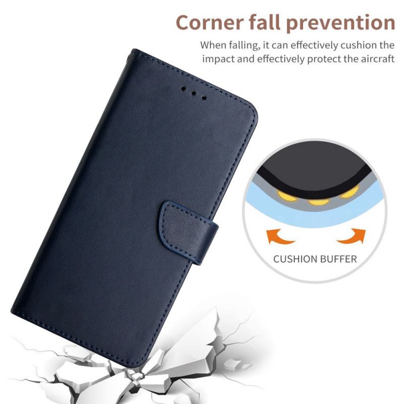 Læder Cover Xiaomi Redmi 10 Telefon Etui Ægte Nappa Læder