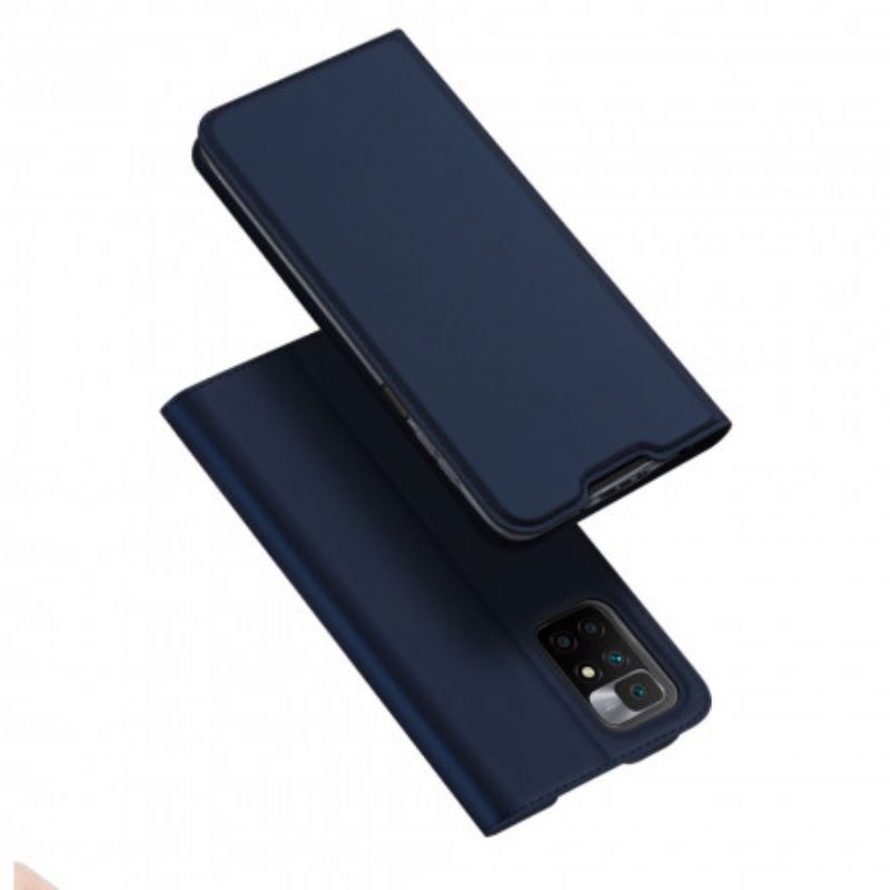 Læder Cover Xiaomi Redmi 10 Telefon Etui Skin Pro Series Dux Ducis