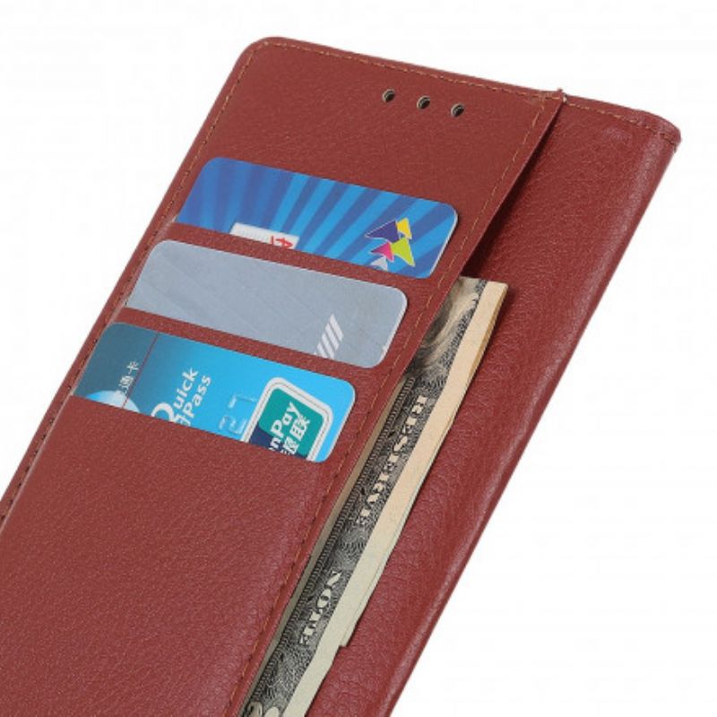 Læder Cover Xiaomi Redmi 10 Telefon Etui Traditionelt Imiteret Læder