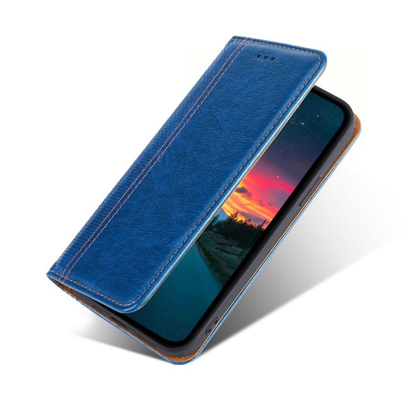 Læder Cover Xiaomi Redmi 10 Telefon Etui Vintage Læderstil