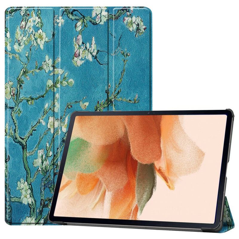 Smart Case Samsung Galaxy Tab S7 Fe Stylus Holder Grene