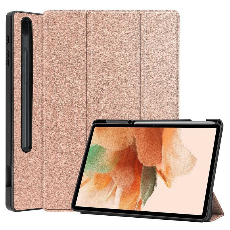 Smart Case Samsung Galaxy Tab S7 Fe Tri Fold Penholder