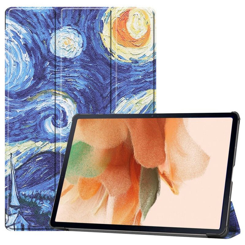 Smart Etui Samsung Galaxy Tab S7 Fe Starry Night Pen Holder