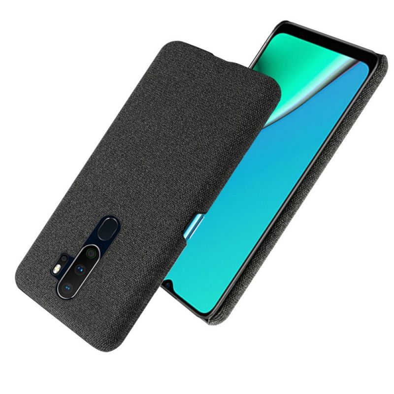 Cover Oppo A5 2020 Sort Ksq Stoftekstur