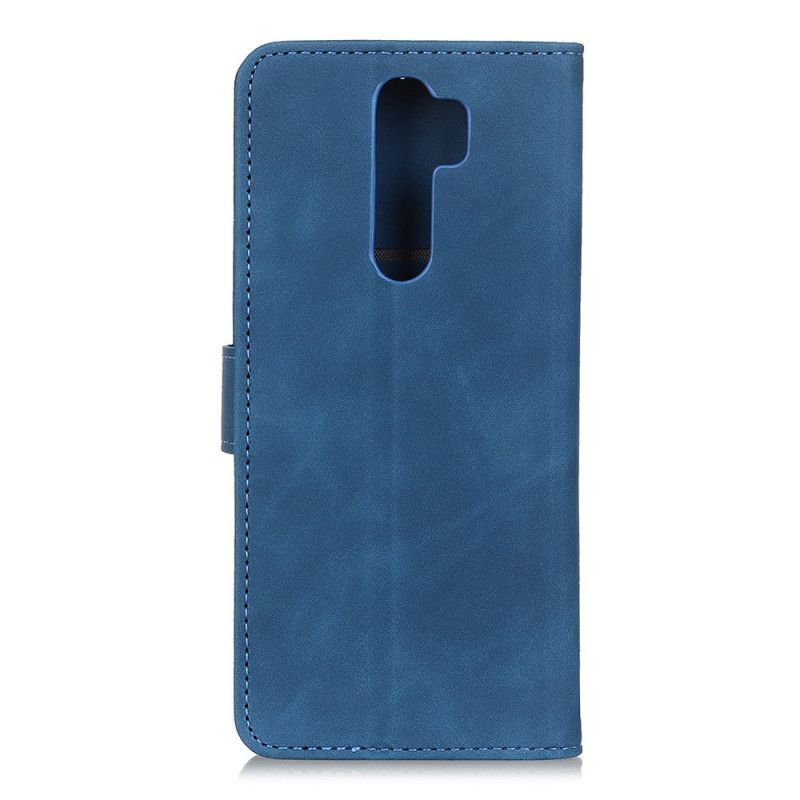 Flip Cover Læder Oppo A5 2020 Sort Vintage Khazneh Læder Effekt Mat Original