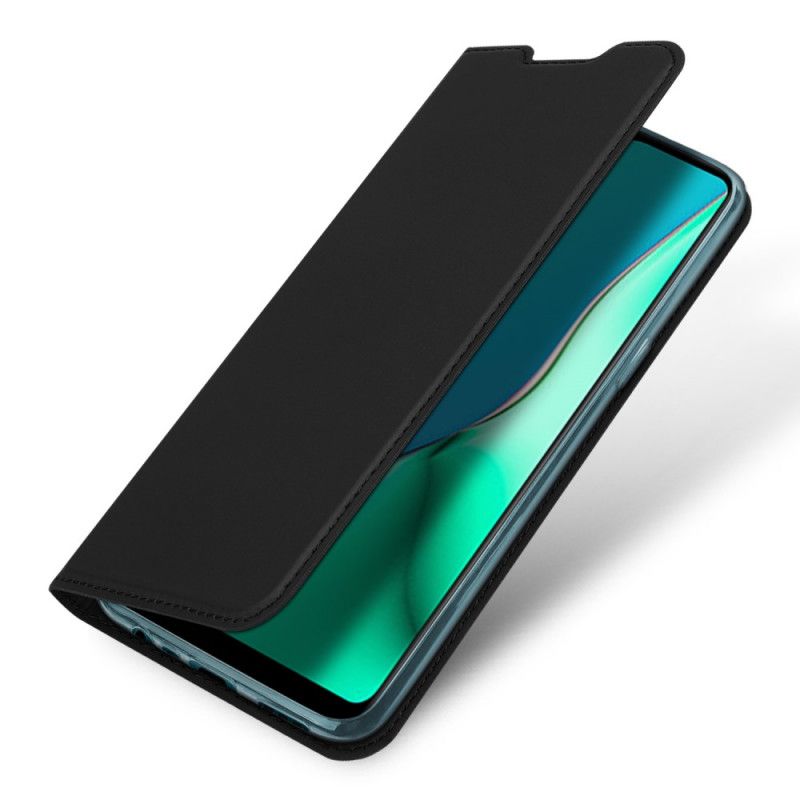 Læder Cover Oppo A5 2020 Sort Pro Dux Ducis Hud