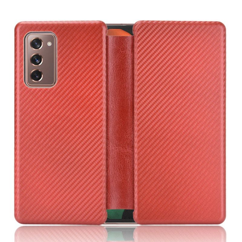 Case Etui Samsung Galaxy Z Fold 2 Sort Kulfiber