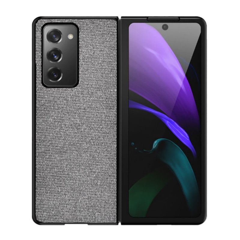 Cover Samsung Galaxy Z Fold 2 Sort Stofhybrid