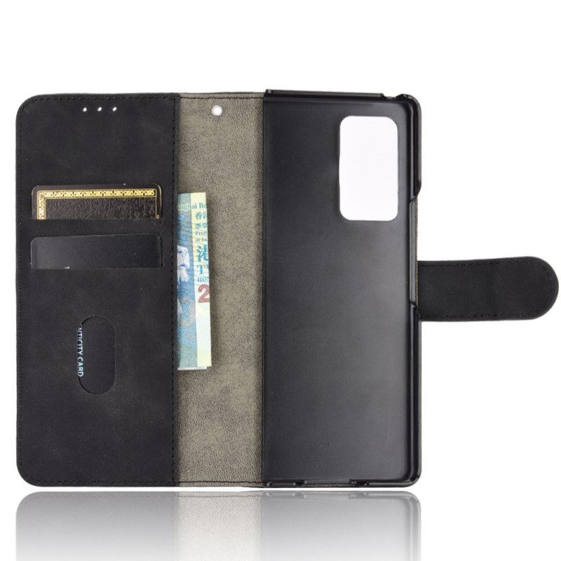 Etui for Samsung Galaxy Z Fold 2 Sort Hud-Touch