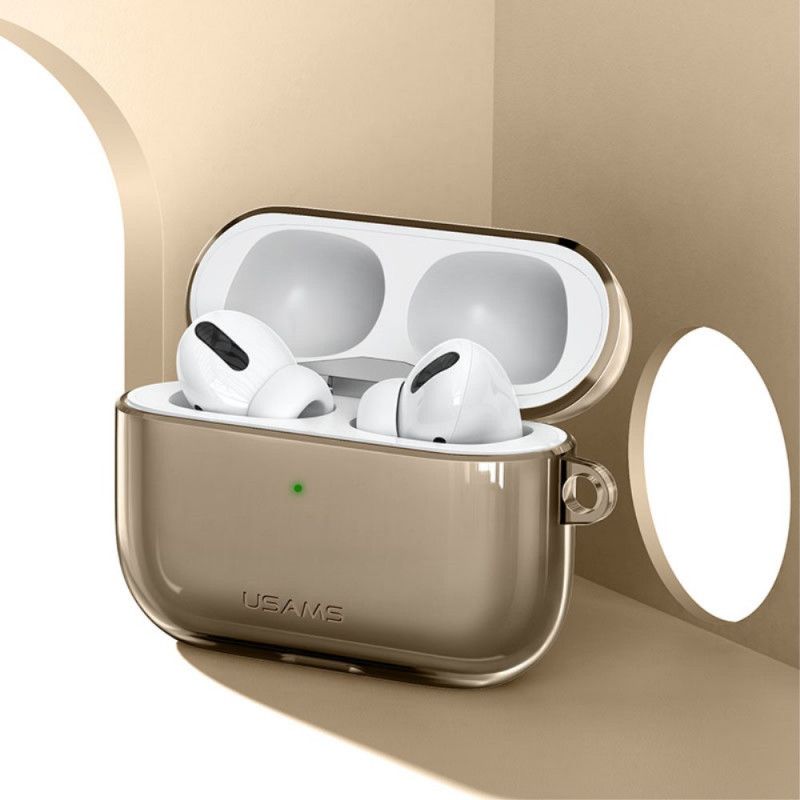 Cover AirPods Pro Brun Usams Fleksibel Silikone