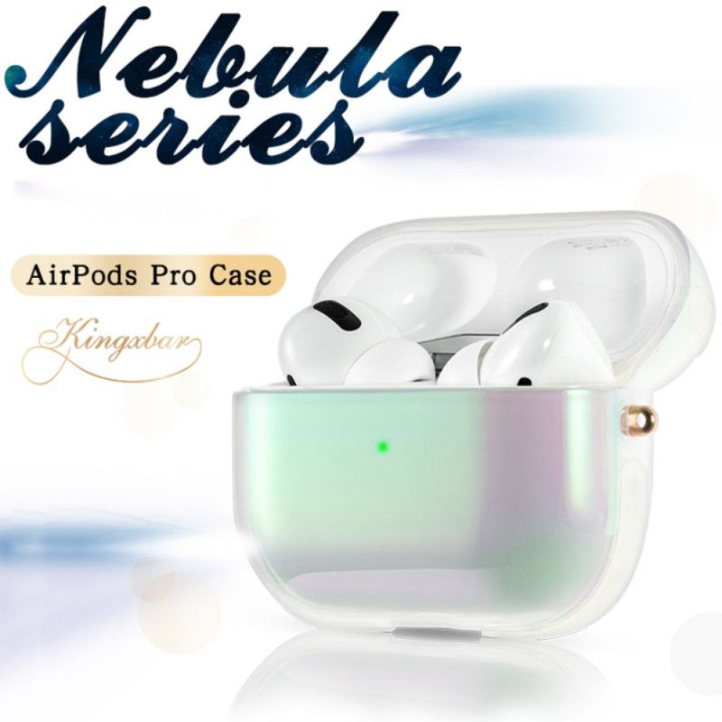 Cover AirPods Pro Hvid Tågeserie Kingxbar Tågeserie