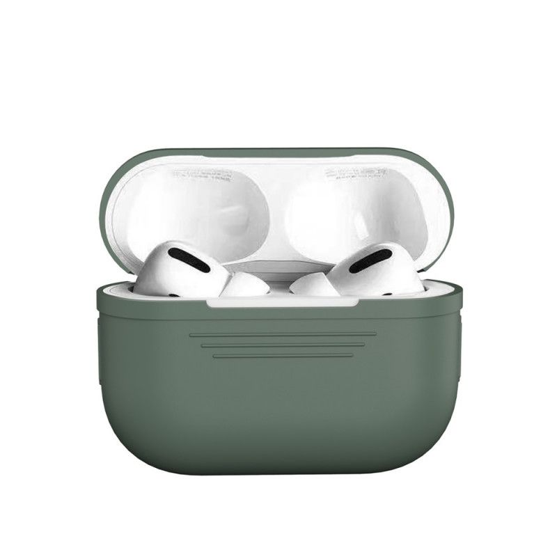 Cover AirPods Pro Sort Enkelt Fleksibel Silikone Beskyttelse