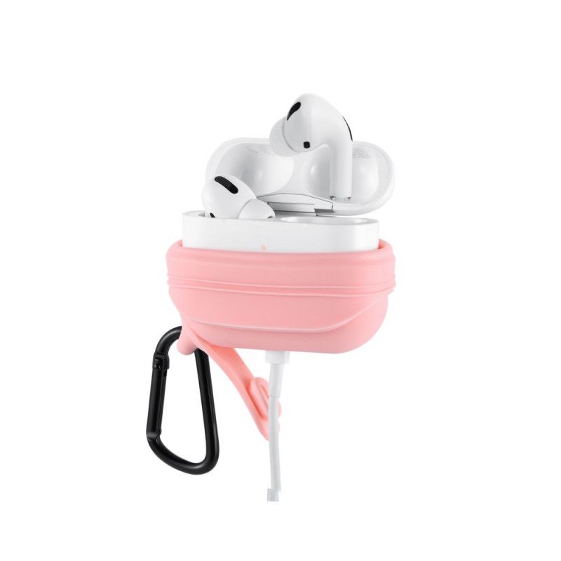 Cover AirPods Pro Sort Vandtæt Silikone Beskyttelse