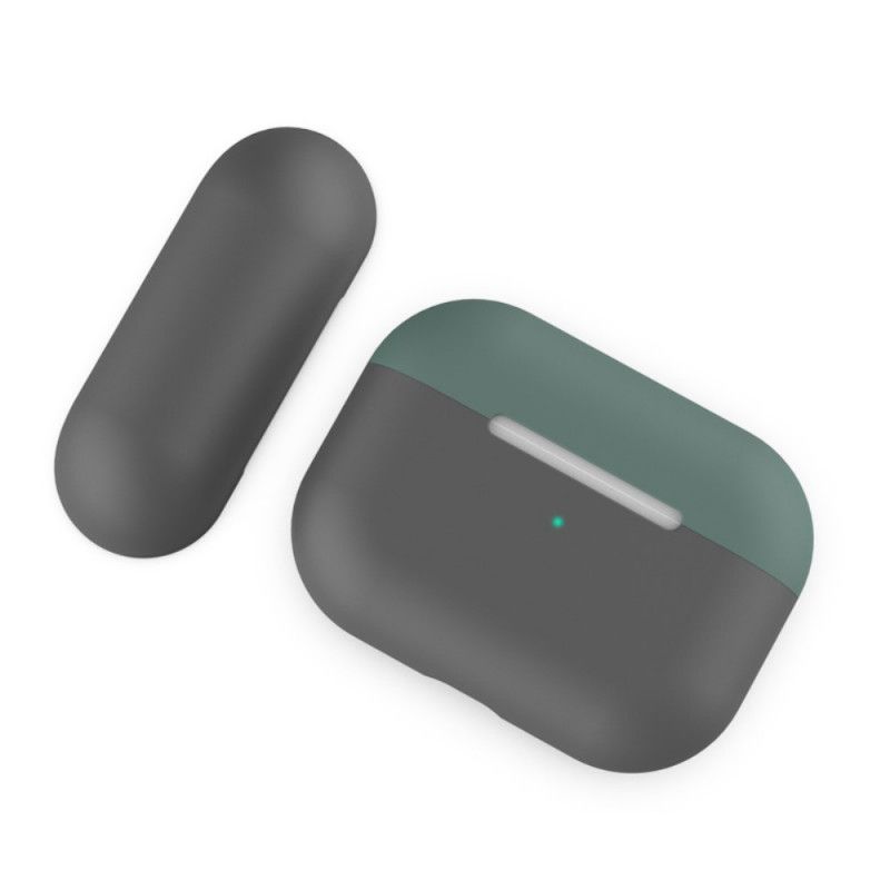 Cover for AirPods Pro Hvid Tofarvet Silikone