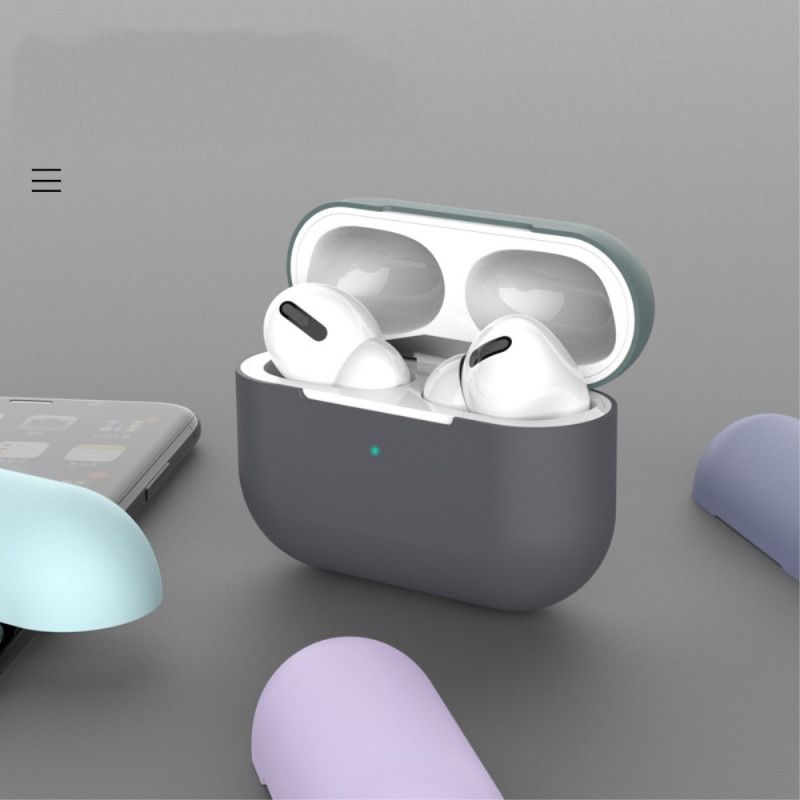 Cover for AirPods Pro Hvid Tofarvet Silikone