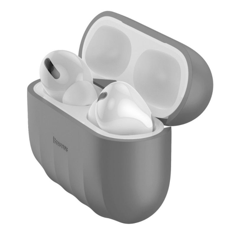 Cover for AirPods Pro Sort Baseus Premium Silikone