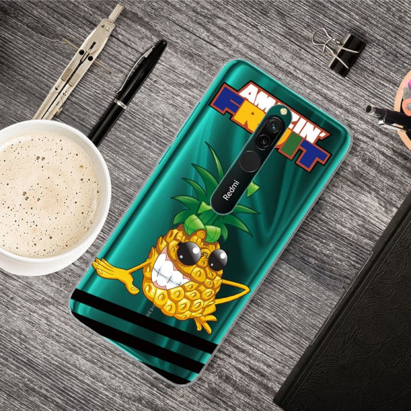 Cover for Xiaomi Redmi 8 Fantastisk Frugt