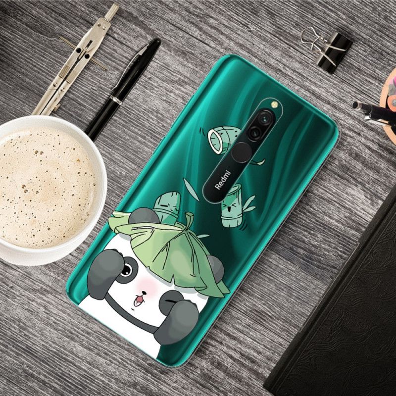 Cover for Xiaomi Redmi 8 Jonglerende Panda