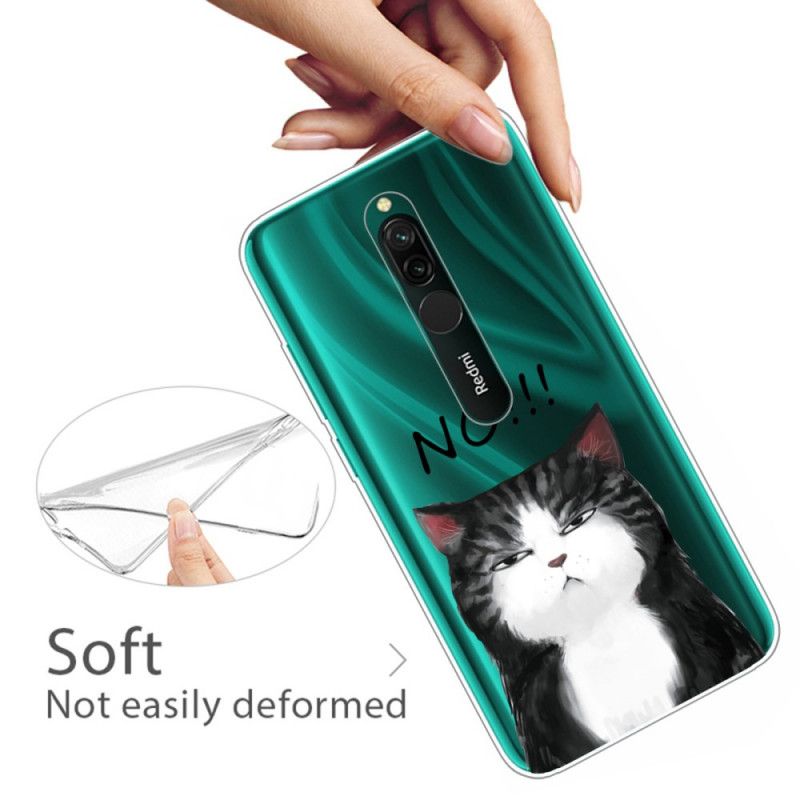 Cover for Xiaomi Redmi 8 Katten. Der Siger Nej