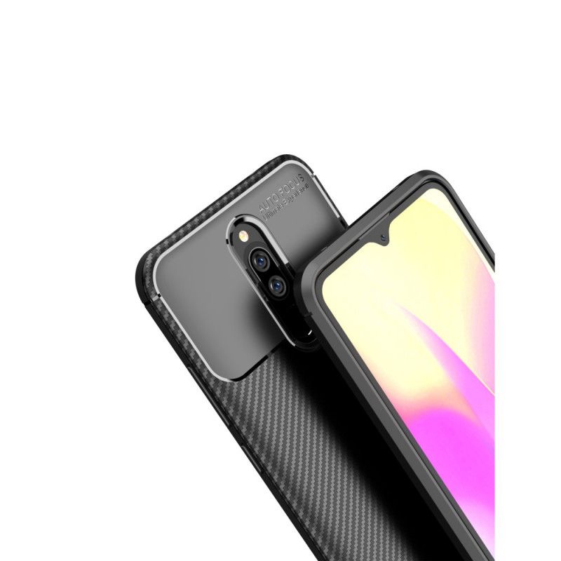 Cover for Xiaomi Redmi 8 Sort Fleksibel Kulfiber