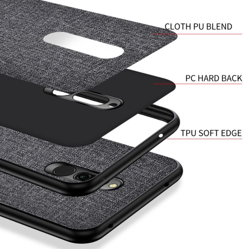 Cover for Xiaomi Redmi 8 Sort Hybridstofdesign