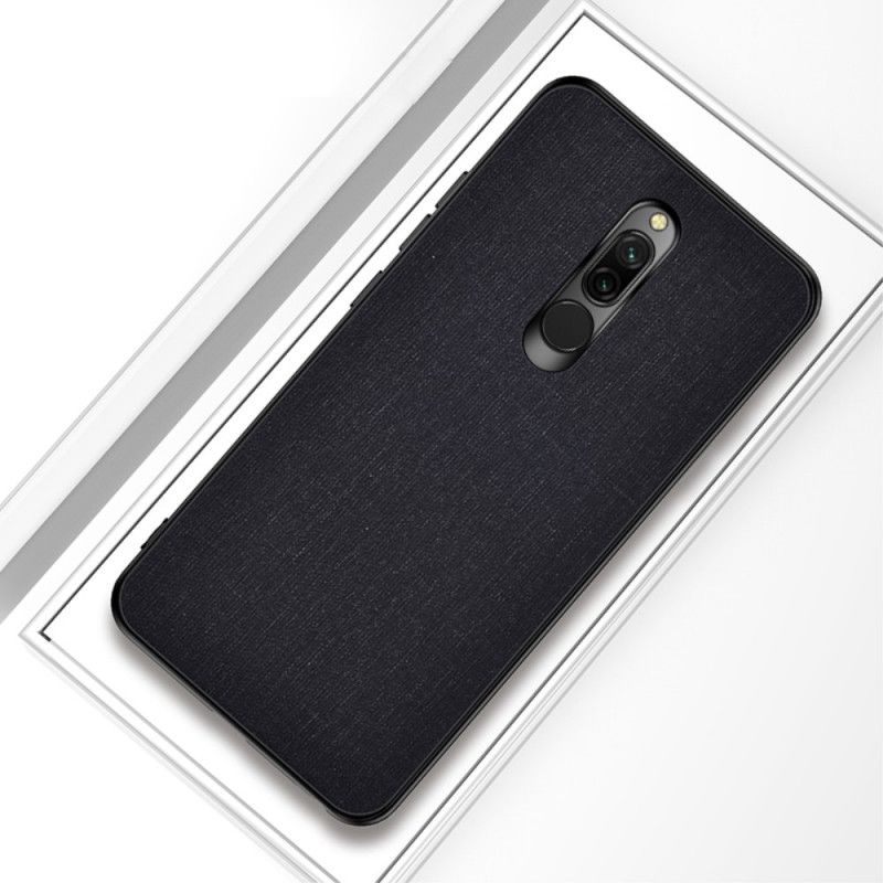 Cover for Xiaomi Redmi 8 Sort Hybridstofdesign