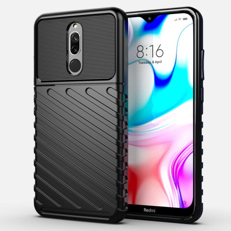 Cover for Xiaomi Redmi 8 Sort Torden Serie